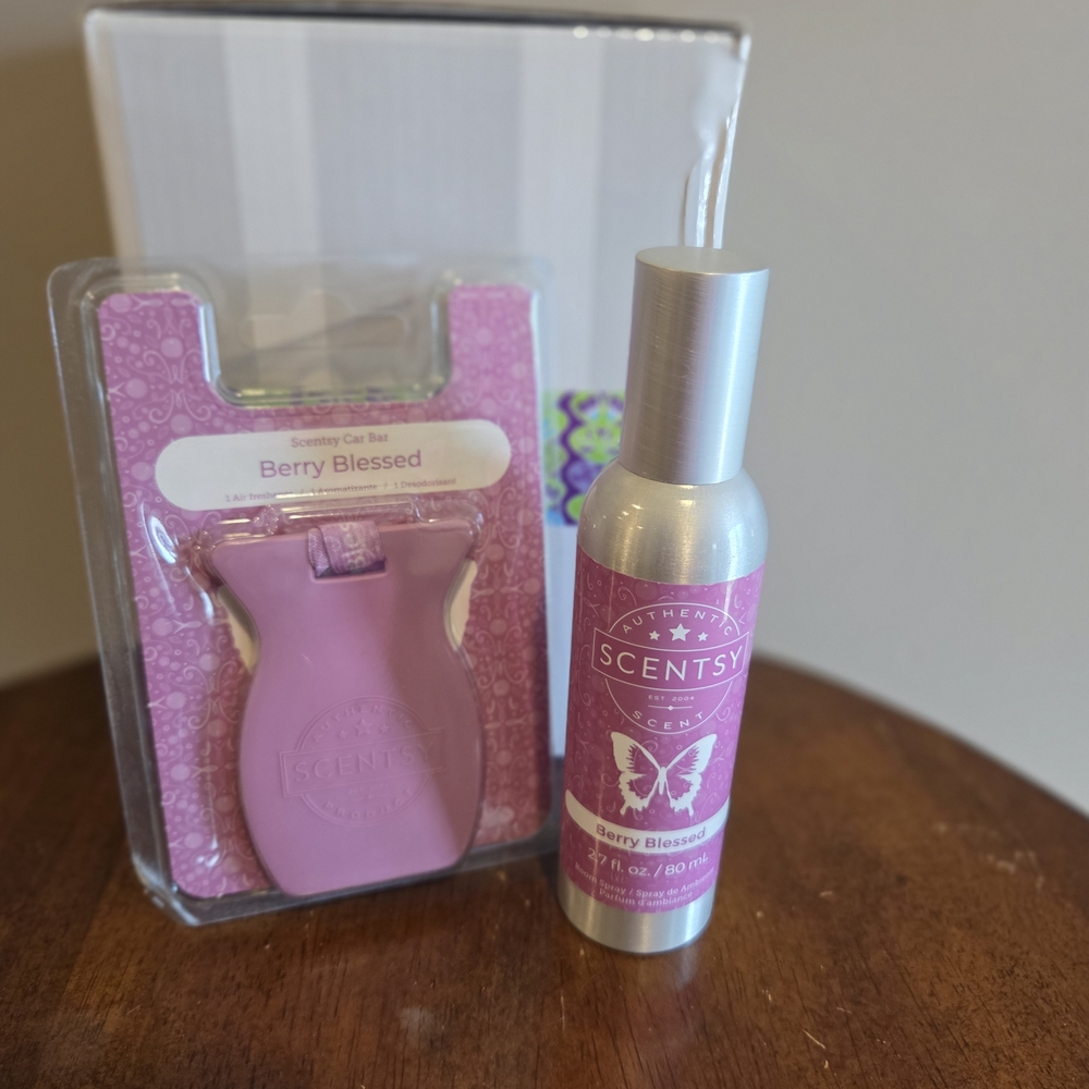 Scentsy Berry Blessed Pink Fragrance Duo